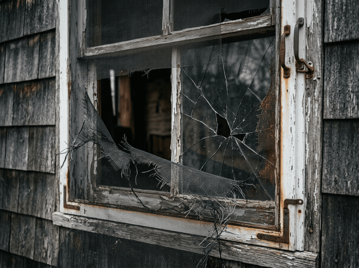 Window Screen or Glazing Damage
